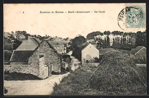 AK Rueil-Seraincourt, La Cavee