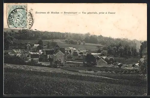 AK Seraincourt, Vue gènèrale, prise à l`oust