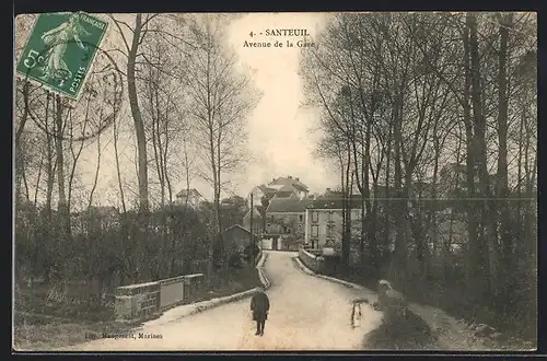 AK Santeuil, Avenue de la Gare