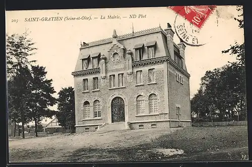 AK Saint-Gratien, La Mairie