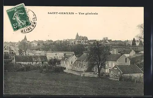 AK Saint-Gervais, Vue Generale