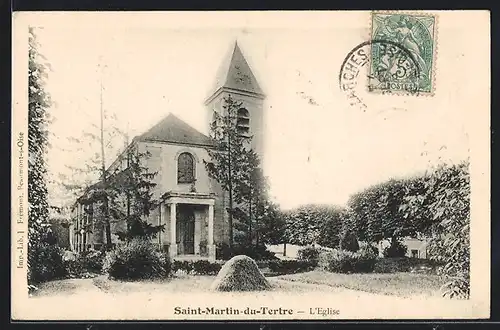 AK Saint-Martin-du-Tertre, L`Eglise