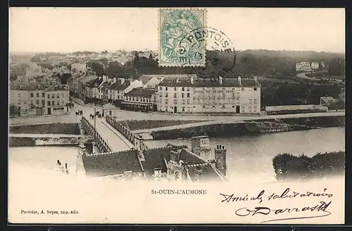 AK Saint-Ouen-L`Aumone, Vue gènèrale