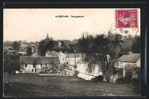 AK Saint-Gervais, Vue gènèrale