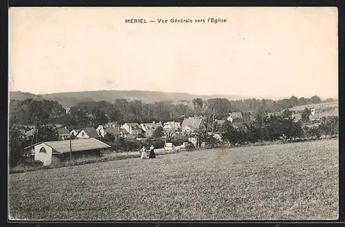 AK Mèriel, Vue Gènèrale vers l`Eglise