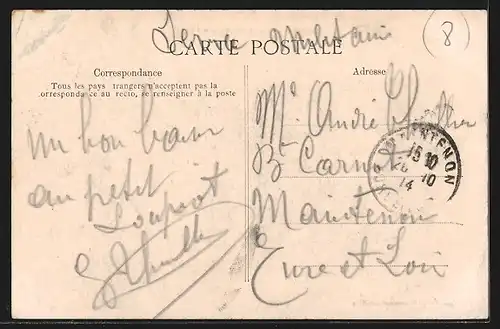 AK Mèriel, Vue Gènèrale vers l`Eglise