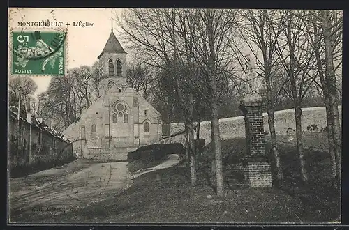 AK Montgeroult, L`Eglise, Ansicht der Kirche