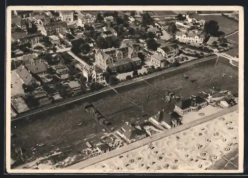 AK Kellenhusen /Ostsee, Ortsansicht vom Flugzeug aus