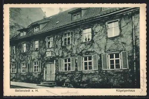 AK Ballenstedt a. H., Kügelgenhaus