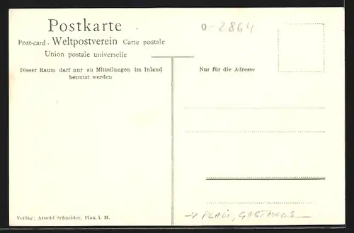 AK Plau i. M., Gasthaus Seelust