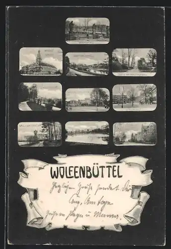 AK Wolfenbüttel, Zehn Ansichten aus der Stadt