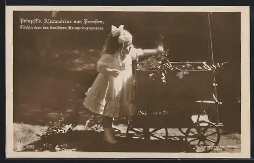 AK Prinzessin Alexandrine von Preussen