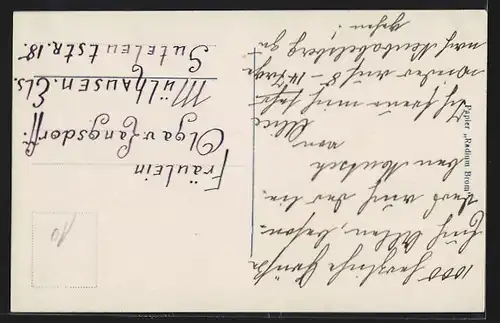 AK Kronprinz Wilhelm von Preussen mit seinem ältestes Sohn zu Pferd