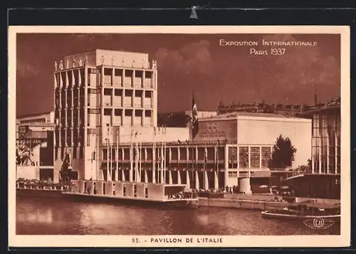 AK Paris, Exposition internationale 1937, pavillon de l`Italie