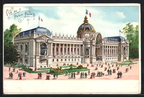 Lithographie Paris, Exposition universelle de 1900Petit Palais