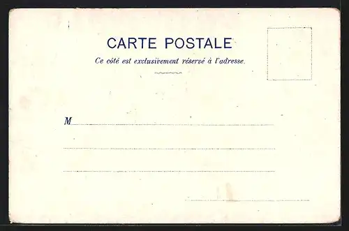 Lithographie Paris, Exposition universelle de 1900, Vue De L`Esplanade Des Invalides