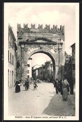 AK Rimini, Arco d` Augusto eretto nell`anno 28 a. C.
