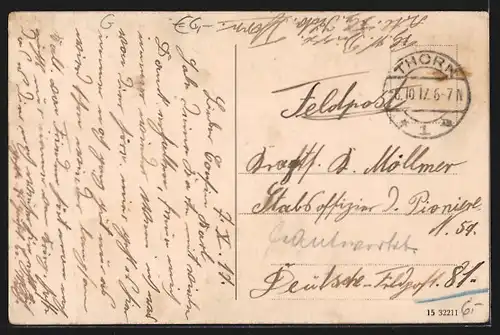 AK Thorn, Blick zum Rathaus