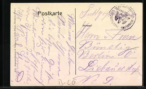 AK Elsenborn, Totalansicht des Truppenlagers