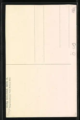 AK Wien, Hotel Bellevue