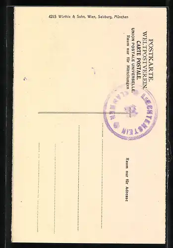 AK Idylle am Lichtensteinklamm