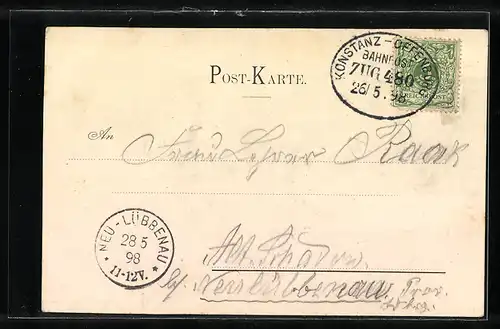 AK Schaffhausen, Rheinfall mit Hotel