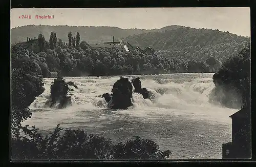 AK Schaffhausen, Blick auf den Rheinfall