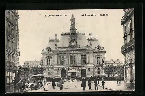 AK Levallois-Perret, Hotel de Ville-Facade