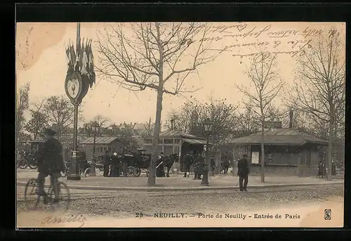 AK Neuilly, Porte de Neuilly-Entrèe de Paris