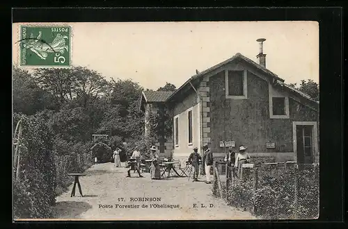 AK Robinson, Poste Forestier de l`Obèlisque