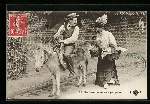 AK Robinson, Un Mari peu galant