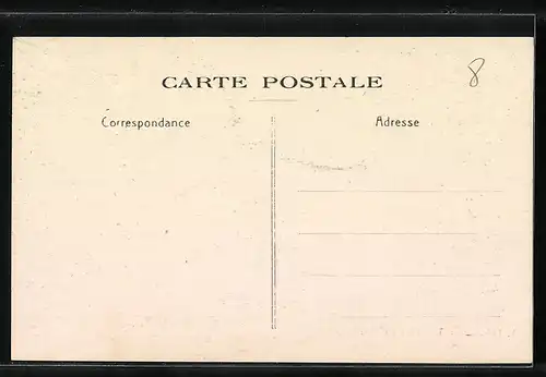 AK Robinson, Rue de Malabry mit Passanten