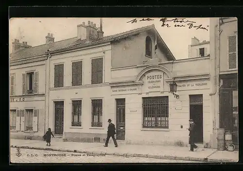 AK Montrouge, Postes et Télégraphes