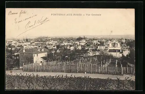 AK Fontenay-aux-Roses, Vue generale