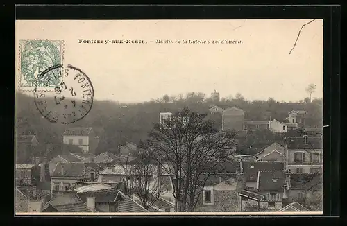 AK Fontenay-aux-Roses, Moulin de la Calette à vol d`oiseau