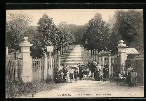 AK Garches, Porte de Garches-Entrèe du Parc