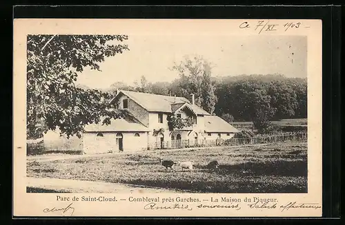 AK Combleval, Parc de Saint-Cloud, La Maison du Piqueur