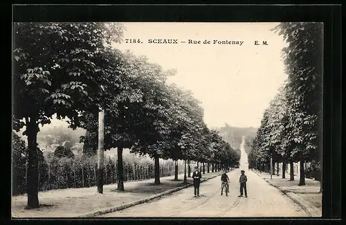 AK Sceaux, Rue de Fontenay