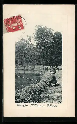 AK Vaucresson, l`Etang de Villeneuve