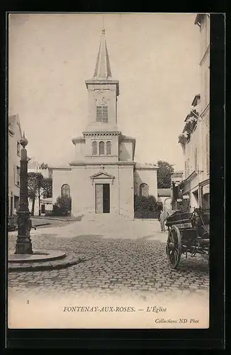 AK Fontenay-aux-Roses, l`Église