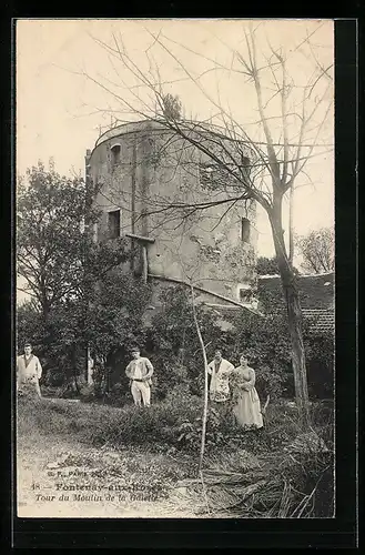 AK Fontenay-aux-Roses, Tour du Moulin de la Galette