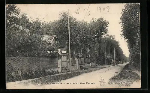 AK Vaucresson, Avenue du Clos Toutain