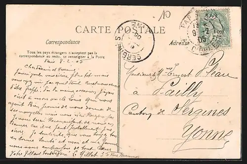 AK Montrouge, Avenue de la Rèpublique-Les Ecoles