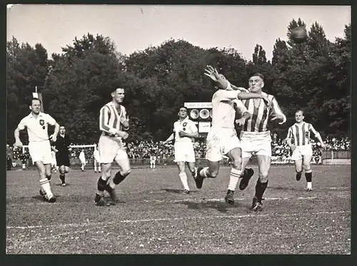 Fotografie Ansicht Wien, WAC-Platz, Handball Städtekampf Wien gegen Breslau 1939