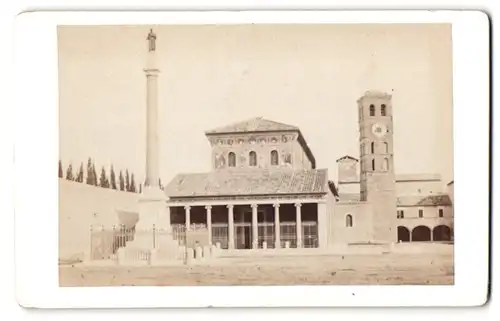 Fotografie Molins, Ansicht Rom, Chiesa S. Lorenzo