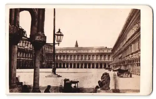 Fotografie Fotograf unbekannt, Ansicht Venedig, Piazza di Marco