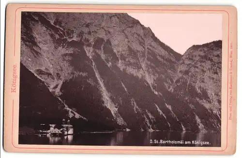 Fotografie Karlmann & Franke, Ansicht Schönau, St. Batholomä am Königsee