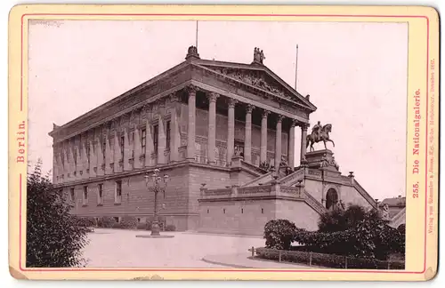 Fotografie Römmler & Jonas, Dresden, Ansicht Berlin, Nationalgalerie