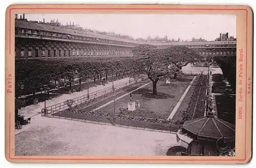 Fotografie Römmler & Jonas, Dresden, Ansicht Paris, Jardin du Palais Royal