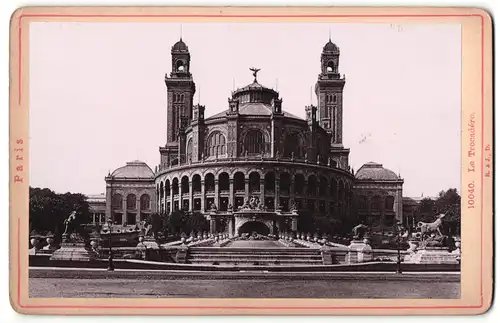 Fotografie Römmler & Jonas, Dresden, Ansicht Paris, Le Trocadéro